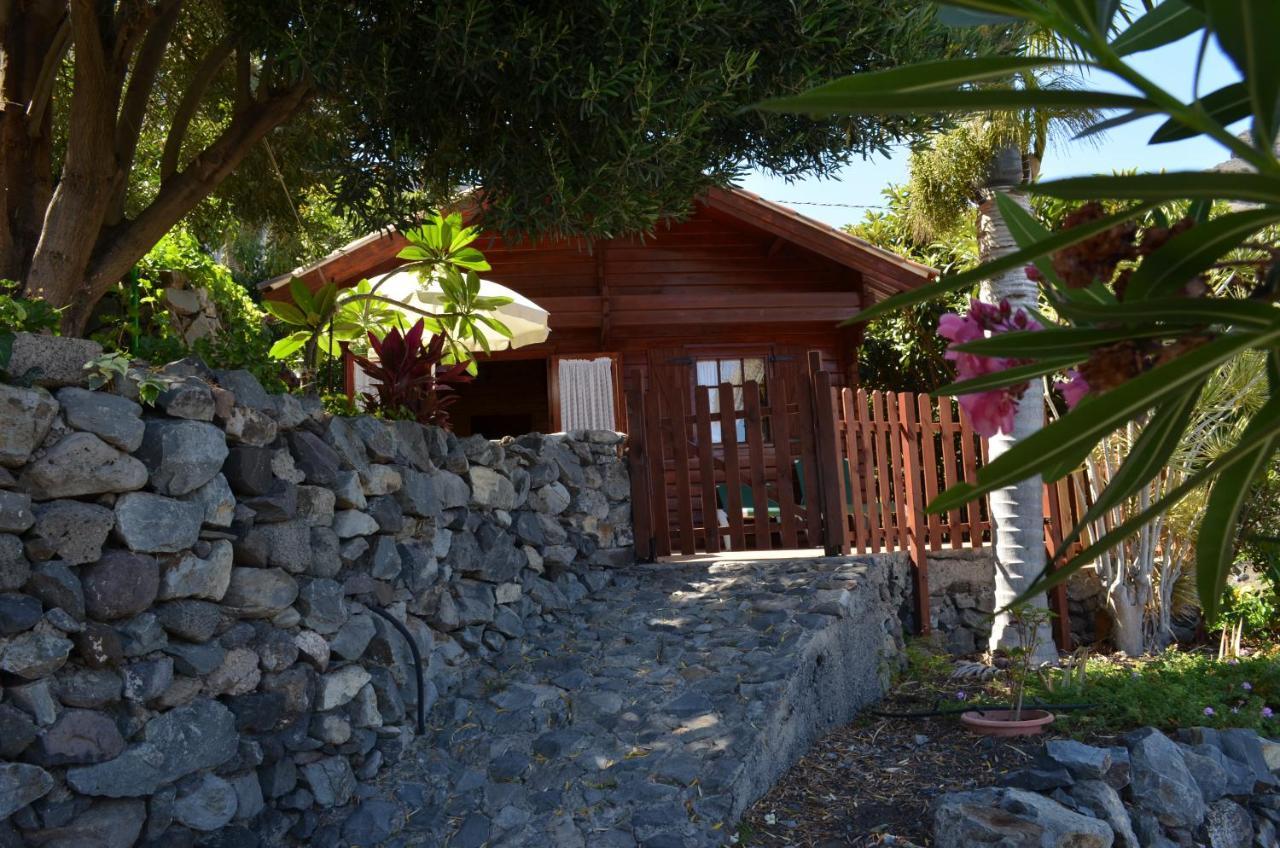 Cabana Los Palmeros, Vista Al Mar Y La Montana Alojera المظهر الخارجي الصورة