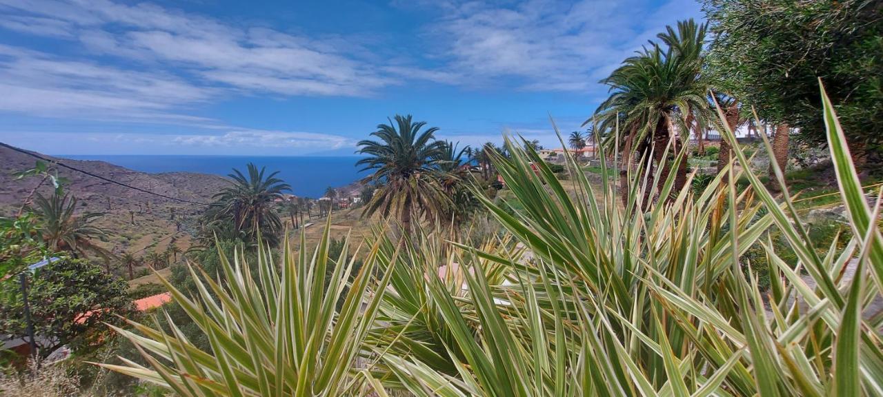 Cabana Los Palmeros, Vista Al Mar Y La Montana Alojera المظهر الخارجي الصورة