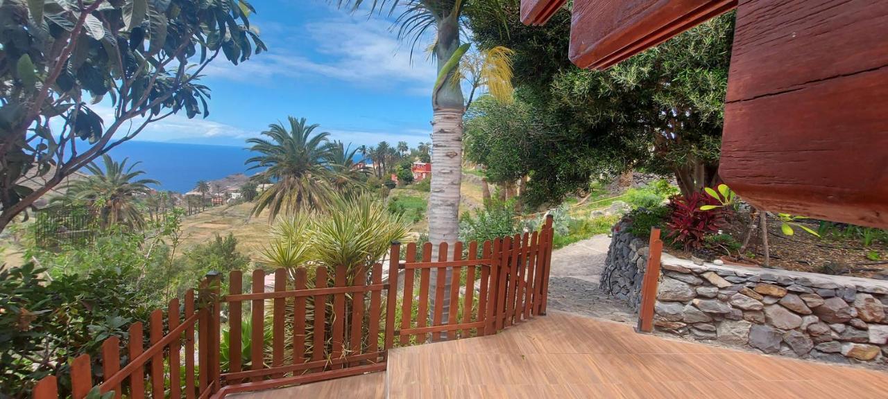 Cabana Los Palmeros, Vista Al Mar Y La Montana Alojera المظهر الخارجي الصورة