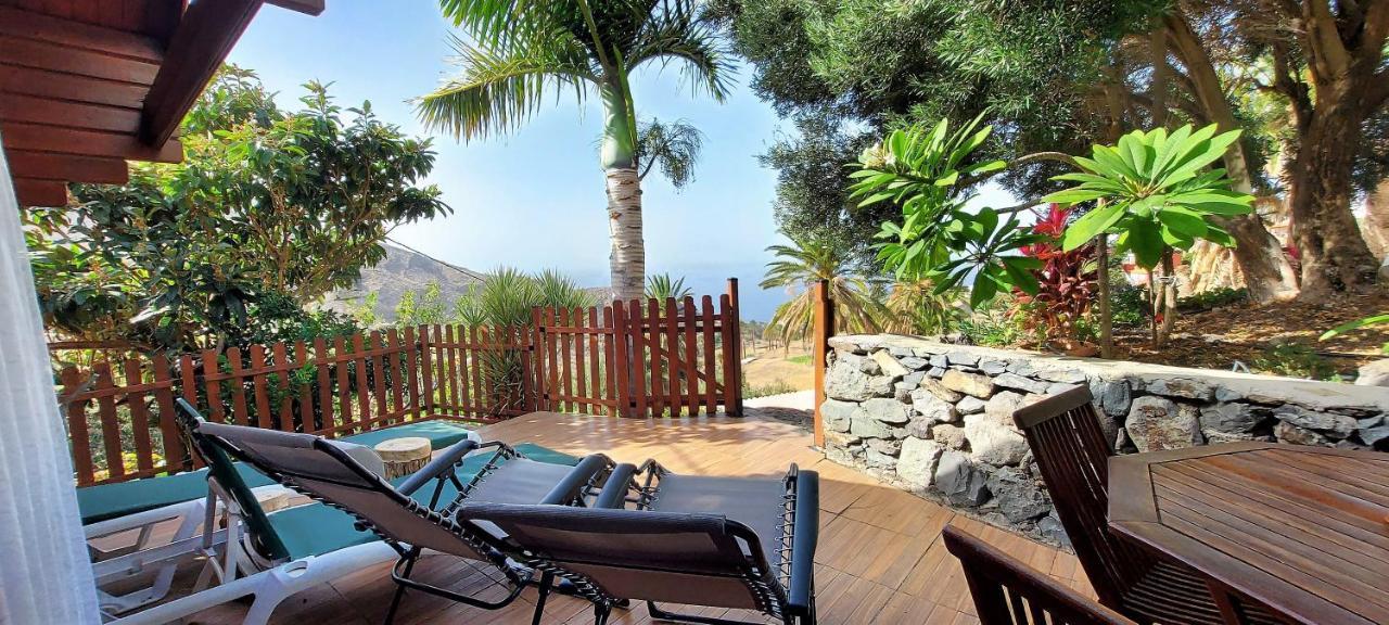 Cabana Los Palmeros, Vista Al Mar Y La Montana Alojera المظهر الخارجي الصورة
