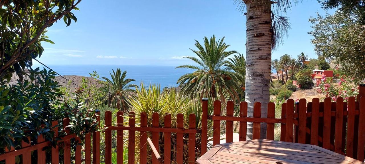 Cabana Los Palmeros, Vista Al Mar Y La Montana Alojera المظهر الخارجي الصورة