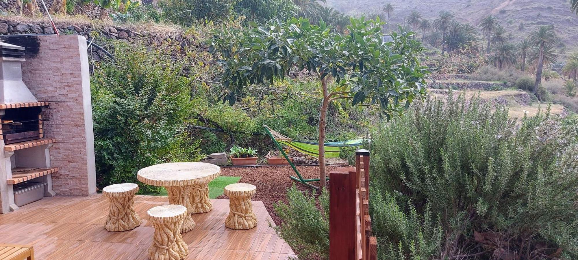 Cabana Los Palmeros, Vista Al Mar Y La Montana Alojera المظهر الخارجي الصورة